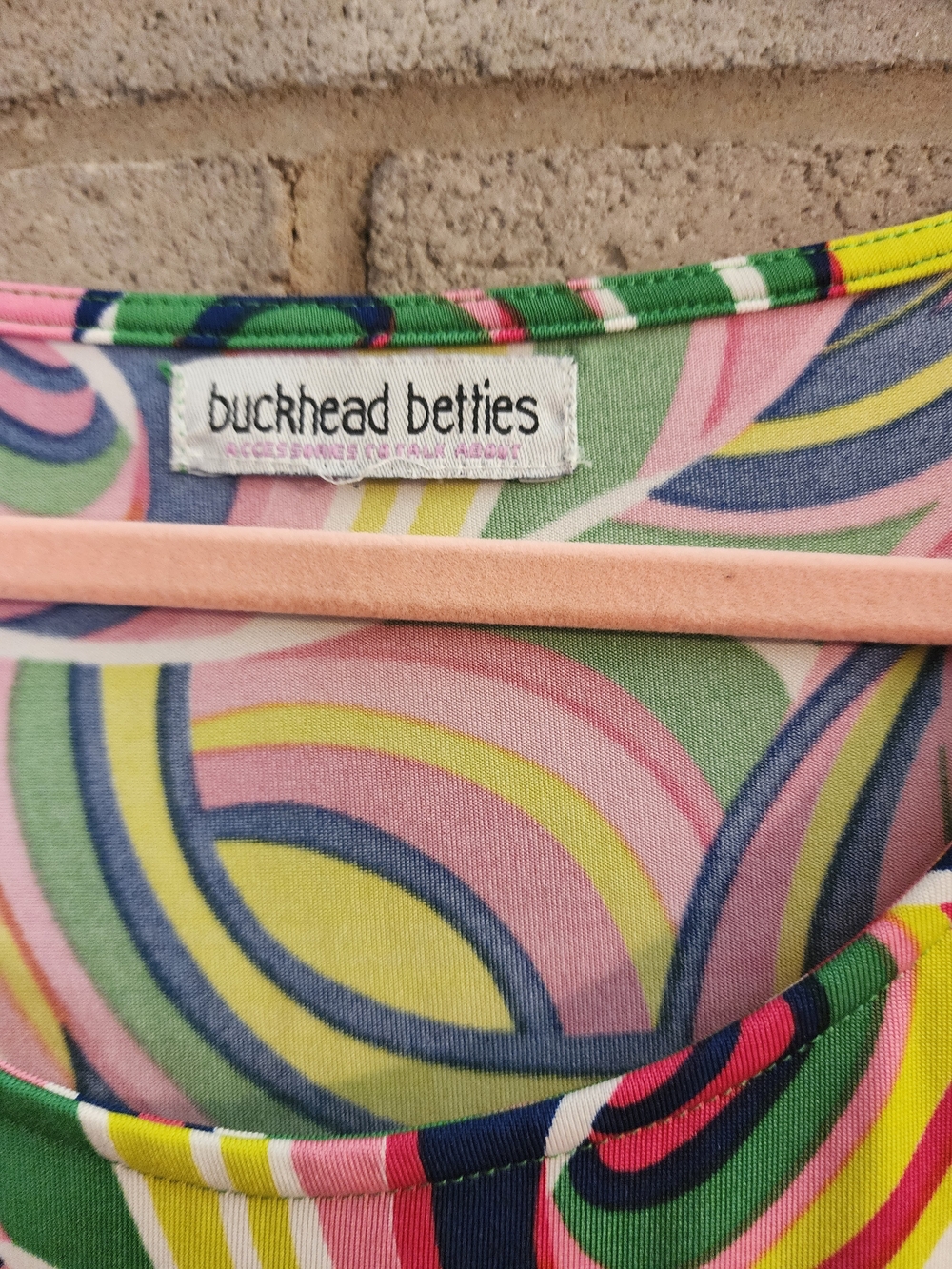 Swirl-Print Midi Dress in Multicolor - Picture 3 of 4